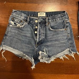 AGolde Parker Jean Shorts
